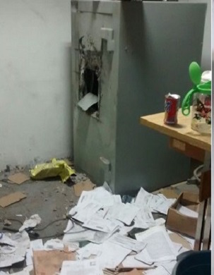 Agência do Banco do Brasil de Angical foi arrombada na madrugada desta terça-feira (13/06)